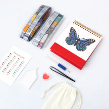 Cargar imagen en el visor de la galería, Calendario Diamond Painting 2026 - Mariposas