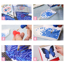 Cargar imagen en el visor de la galería, Calendario Diamond Painting 2026 - Mariposas