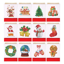 Cargar imagen en el visor de la galería, Calendario Diamond Painting 2026 - Iconos de Navidad