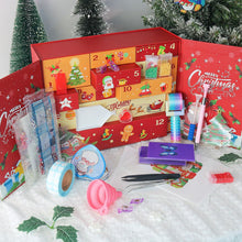 Cargar imagen en el visor de la galería, Diamond Painting Calendario de Adviento 2025 - 12 Días de Magia Navideña (Rojo)