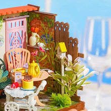Cargar imagen en el visor de la galería, Casa Miniatura Patio de Té Elegante