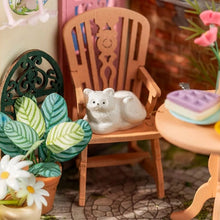 Cargar imagen en el visor de la galería, Casa Miniatura Patio de Té Elegante
