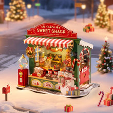 Cargar imagen en el visor de la galería, Casa Miniatura - Puesto de dulces de Navidad Figured'Art
