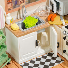 Cargar imagen en el visor de la galería, Casa Miniatura Cocina de Comidas Felices