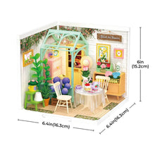 Cargar imagen en el visor de la galería, Casa Miniatura Jardín de Té Floreciente