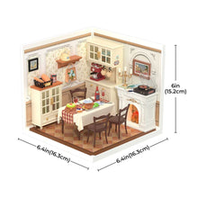 Cargar imagen en el visor de la galería, Casa Miniatura Comedor Cálido