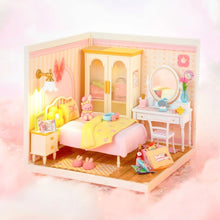 Cargar imagen en el visor de la galería, Casa Miniatura - Dormitorio rosa encantador Figured'Art
