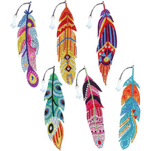 Cargar imagen en el visor de la galería, Marcapáginas Diamond Art 6x Pluma