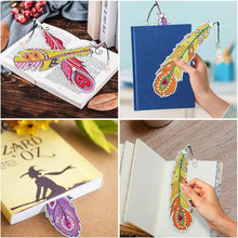 Cargar imagen en el visor de la galería, Marcapáginas Diamond Painting 6x Estilo Pluma
