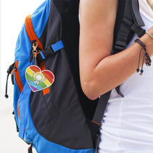 Cargar imagen en el visor de la galería, Colgante Diamond Painting Corazones Arcoíris Conjunto de 5 piezas