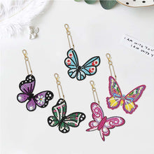 Cargar imagen en el visor de la galería, Conjunto de 5 Piezas de Mariposas Encantadoras Diamond Art