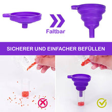 Cargar imagen en el visor de la galería, Estuche Diamond Painting Violeta con 60 Compartimentos + Accesorios