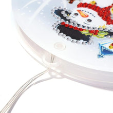 Cargar imagen en el visor de la galería, Lámpara LED Diamond Painting Colgante Navidad