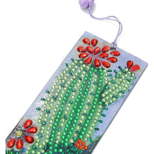Cargar imagen en el visor de la galería, Marcapáginas Diamond Painting Cactus