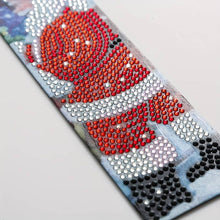 Cargar imagen en el visor de la galería, Marcapáginas Diamond Painting Papá Noel