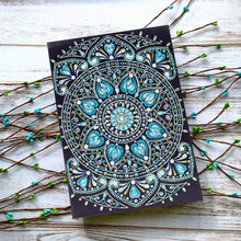 Cargar imagen en el visor de la galería, Cuaderno Diamond Painting Diamantes Azules