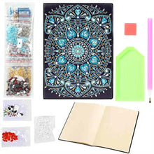 Cargar imagen en el visor de la galería, Cuaderno Diamond Painting Diamantes Azules