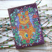 Cargar imagen en el visor de la galería, Cuaderno Diamond Painting Gato
