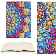 Cargar imagen en el visor de la galería, Cuaderno Diamond Painting Flor Mandala