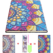 Cargar imagen en el visor de la galería, Cuaderno Diamond Painting Flor Mandala