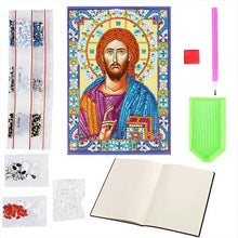 Cargar imagen en el visor de la galería, Cuaderno Diamond Painting Icono Jesús