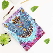 Cargar imagen en el visor de la galería, Cuaderno Diamond Painting Mariposa