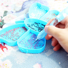 Cargar imagen en el visor de la galería, Conjunto de Herramientas Profesionales Diamond Painting Mariposa 8 Piezas Accesorios Bandeja