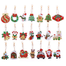 Cargar imagen en el visor de la galería, Llavero Diamond Painting Navidad 21 Piezas