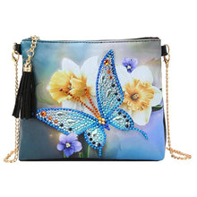 Cargar imagen en el visor de la galería, Bolsa Diamond Painting con Mariposa