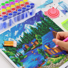 Cargar imagen en el visor de la galería, Caja de almacenamiento XL Diamond Painting con 38 frascos