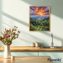 Cargar imagen en el visor de la galería, Oso y puesta de sol