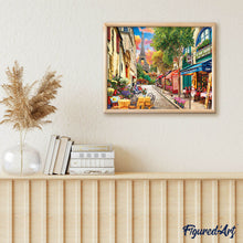 Cargar imagen en el visor de la galería, Pintar Por Números - Callejón en Paris - Figuredart - Avanzado Ciudades Novedades