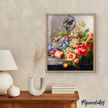 Cargar imagen en el visor de la galería, Flores y fruta - Herman Henstenburgh