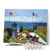 Cargar imagen en el visor de la galería, La terraza en Sainte -adresse - Monet