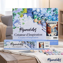 Cargar imagen en el visor de la galería, Póster de viaje Bruselas