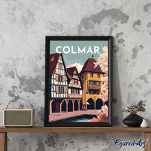 Cargar imagen en el visor de la galería, Póster de viaje Colmar