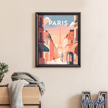 Cargar imagen en el visor de la galería, Póster de viaje París I