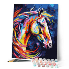 Cargar imagen en el visor de la galería, Caballo Abstracto Colorido