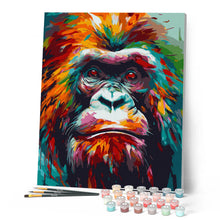 Cargar imagen en el visor de la galería, Orangután Abstracto Colorido
