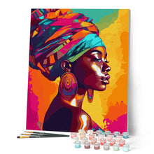 Cargar imagen en el visor de la galería, Dama Africana Vívida