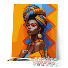 Cargar imagen en el visor de la galería, Chica Africana Tradicional