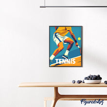 Cargar imagen en el visor de la galería, Póster Deportivo de Tenis