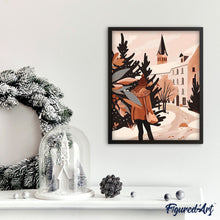 Cargar imagen en el visor de la galería, Paseo invernal en el pueblo