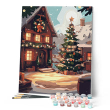 Cargar imagen en el visor de la galería, Cabaña navideña acogedora