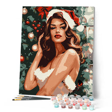 Cargar imagen en el visor de la galería, Chica glamorosa de Navidad