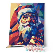 Cargar imagen en el visor de la galería, Papá Noel poligonal