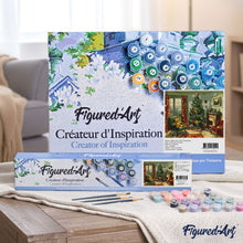 Cargar imagen en el visor de la galería, Chimenea navideña clásica