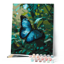 Cargar imagen en el visor de la galería, Mariposa Morfo Azul