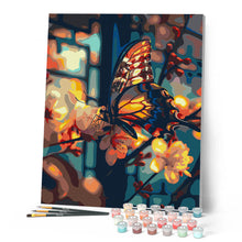 Cargar imagen en el visor de la galería, Mariposa y Flores de Cerezo