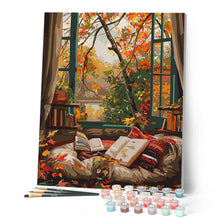 Cargar imagen en el visor de la galería, Lectura acogedora de otoño